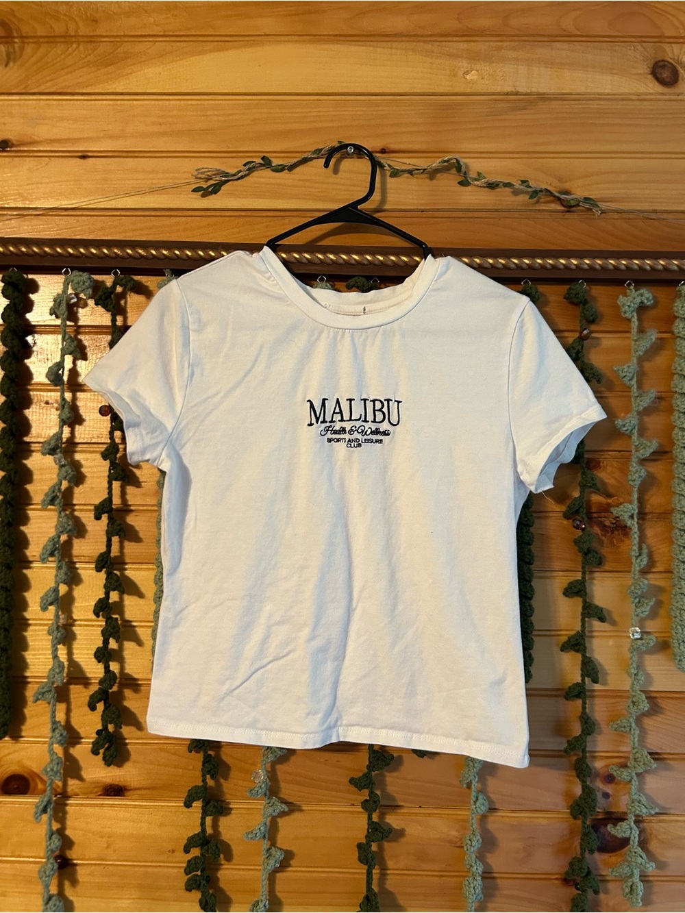 Chic Malibu White Sports & Leisure Tee
